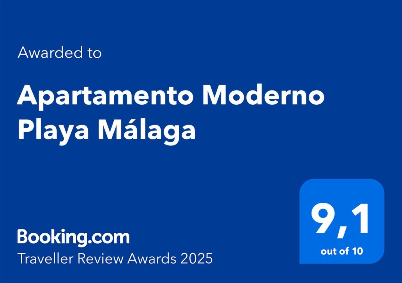 Apartamento Moderno Playa Малага Екстер'єр фото
